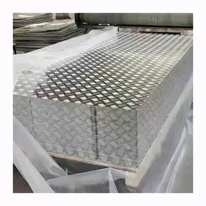 Factory Wholesale 0.4Mm 0.5Mm 1Mm 5052 5083 6061 6083 7075 P6 116 Embossed Aluminum Sheets Plates