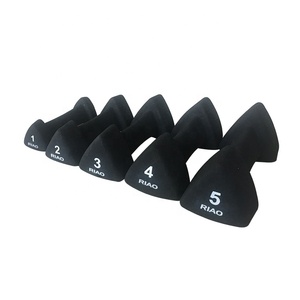 Home Exercise Buy Cheap <strong>Small</strong> <strong>Weights</strong> Black Neoprene Coated Dumbbell Set for Sale - Product Image 3