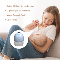 Anly Kiss Tire-lait portable en silicone rechargeable Meilleure vente Tire-lait électrique portable sans fil portable