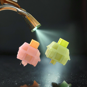 Outemu Peach V3/<strong>Lemon</strong> V3 Customized Mechanical <strong>Keyboard</strong> Switches Linear Factory Prelubed 5pin Light Guide Silent Switches - Product Image 2