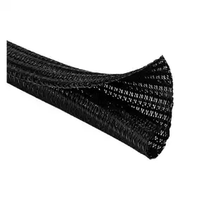 Flame resistant Self-closing Expandable Braided Sleeving Braided Cable Sleeve