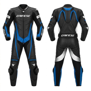 Traje de Carreras Personalizado para Hombre en Cuero Vacuno/Canguro, Mono de Una Pieza con Armadura de Nivel 2 CE, Hecho a Medida, Protección OEM - Product Image 1
