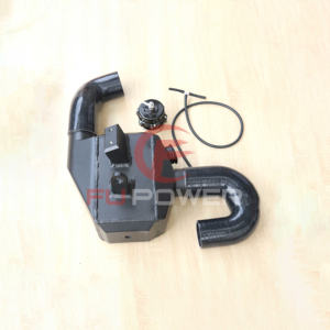 Pour Yamaha GP1800 FZ FX SHO/SVHO Waverunner <span class=keywords><strong>Intercooler</strong></span> en aluminium avec tuyaux en silicone et Kits de soupape de soufflage de <span class=keywords><strong>50mm</strong></span> NBIV - Product Image 3