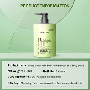 Gel Douche Naturel Bio Marque Blanche Lilas Vitamine Niacinamide Parfum Fruité Rafraîchissant Lavant Corps et Douche - Product Image 4