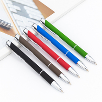 Vente chaude Logo personnalisé Nouveau stylo à bille Click avec une largeur d'écriture de 1.0mm Caractéristiques en métal et en aluminium de haute qualité Clip de fil