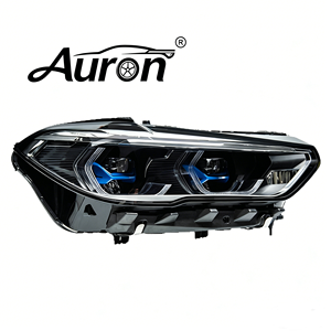 AURON Front X5 G05 G18 2019-2023 <b>LED</b> <b>Headlights</b> 12V 6000K New 36W 6000 Lumens D2H Bulb Shape Retrofit Upgrade Universal Fitment - Product Image 1