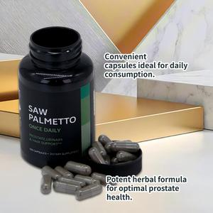 Integratore Alimentare Saw Palmetto per <span class=keywords><strong>Prostata</strong></span>, Salute Urinaria e Capelli, Uso Quotidiano, per <span class=keywords><strong>la</strong></span> Vitalità e il Benessere Maschile - Product Image 2