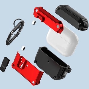 Funda Protectora de Seguridad para AirPods <span class=keywords><strong>Pro</strong></span> 2, Resistente a Impactos, de <span class=keywords><strong>PC</strong></span> y TPU, para Air Pods <span class=keywords><strong>Pro</strong></span>, AirPods 1, 2, 3 y 4 - Product Image 6