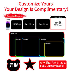 Custom XXL Design Rubber <strong>Mousemat</strong> 400*900mm 300x800mm Desk Mats <strong>Large</strong> Gaming Anime Gamer Mat Printed Mouse Pads - Product Image 6