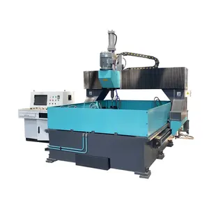 יעילות גבוהה CNC פלדה מקורבות צלחת מכונת קידוח Cnc Gantry מכונת קידוח