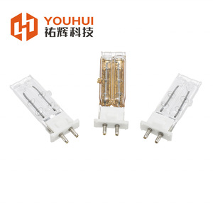 Youhui Gold Plated Dual Tube Infrared Lamp Type B TC04 Shortwave 450V 230V <b>Printing</b> Press Preheating Lamp - Product Image 2