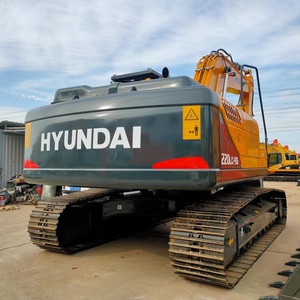 Excavadora Hyundai 220LC-9s usada original de Corea, máquina minera Robex de 22 toneladas en venta - Product Image 4