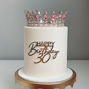 Cake Topper 50 Anni Con Scritta Cheers To 50 Years E Glitter - Decorazione Per Torta Compleanno, Anniversario - 13,2 X 22 Cm