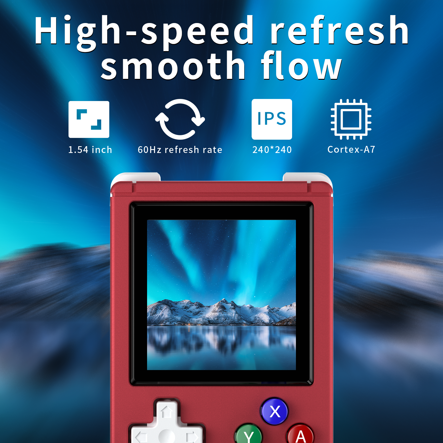 ANBERNIC RG NANO 64G Pocket Mini Handheld Game Player Metal