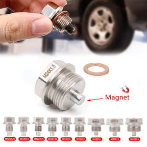 สกรูกระทะน้ำมันสแตนเลสปลั๊กระบายน้ำแม่เหล็ก M12X1.25 M12X1.5 M14X1.25 M14X1.5 M16X1.5 M18X1.5 M24X1.5 M20X1.5 - Product Image 4