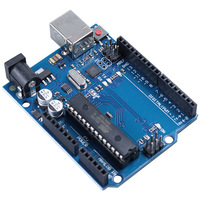 Placa de Desarrollo Mejorada DWI Oficial UNOR3 con Microcontrolador ATmega328P (Compatible con Programación) DIY