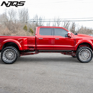 Jantes forgées NJQS pour camions, jantes personnalisées 22 24 26 28 PCD 10x225 8x200 avec capuchons flottants pour Ford F350 F450 GMC 3500 Chevrolet - Product Image 4