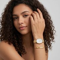 Ensemble de 3 montres à quartz pour femmes, bijoux, bracelet plaqué or, cadeau pour nouveau-né, collier et bracelet pour demoiselle d'honneur, personnalisé