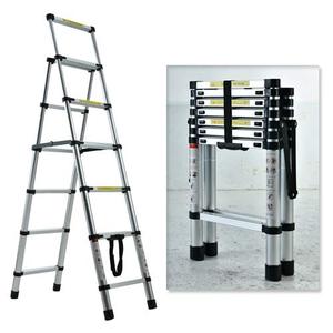 Échelle télescopique pliable en aluminium robuste de type A, 3,8 <span class=keywords><strong>m</strong></span> x 2,6 <span class=keywords><strong>m</strong></span> - Product Image 5