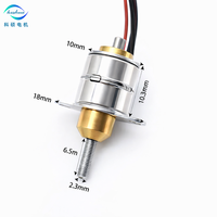 Mini moteur pas à pas linéaire à aimant permanent 10 mm 10BY25, actionneur linéaire médical et pour instruments, DC 5V, couple de maintien 230 g.cm