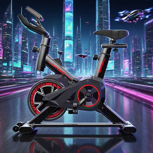 <span class=keywords><strong>Bicicleta</strong></span> de <span class=keywords><strong>Spinning</strong></span> de Acero Negro para Interiores a Precio Económico con Monitor de Ritmo Cardíaco <span class=keywords><strong>y</strong></span> Resistencia Magnética para Fitness Unisex - Product Image 3