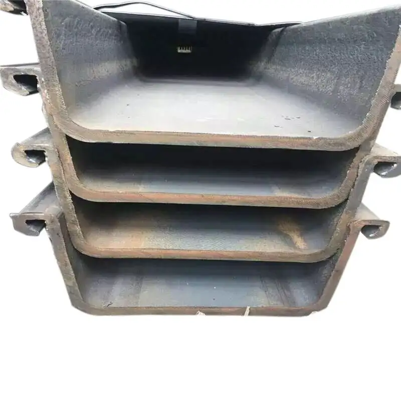 Professional Manufacturer Hot Dipped Type 2 U Shape Profiles Cofferdam Steel Sheet Piles