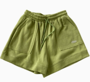 Nouveaux shorts de sport décontractés pour femmes à taille haute, amincissants, avec cordon de serrage, coupe ample et <span class=keywords><strong>large</strong></span>, style A - Product Image 5