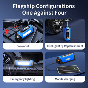 Nouveau Produit Chargeur Portable Batterie Mobile 12v <span class=keywords><strong>Automobile</strong></span> Alimentation d'Urgence Banque D'alimentation De Voiture Avec Compresseur D'air - Product Image 5