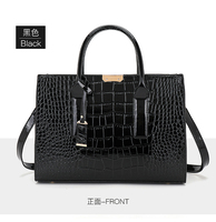 Sac à bandoulière en cuir verni pour femme, sac à main en cuir de crocodile, sac à bandoulière pour femme, sac de haute qualité 2022