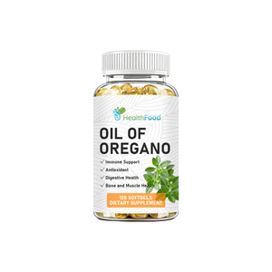 Cápsulas Blandas de Aceite de Orégano Altamente Efectivas, Contienen Aceite de Semilla Negra con Vitamina C y Antioxidantes - Product Image 1