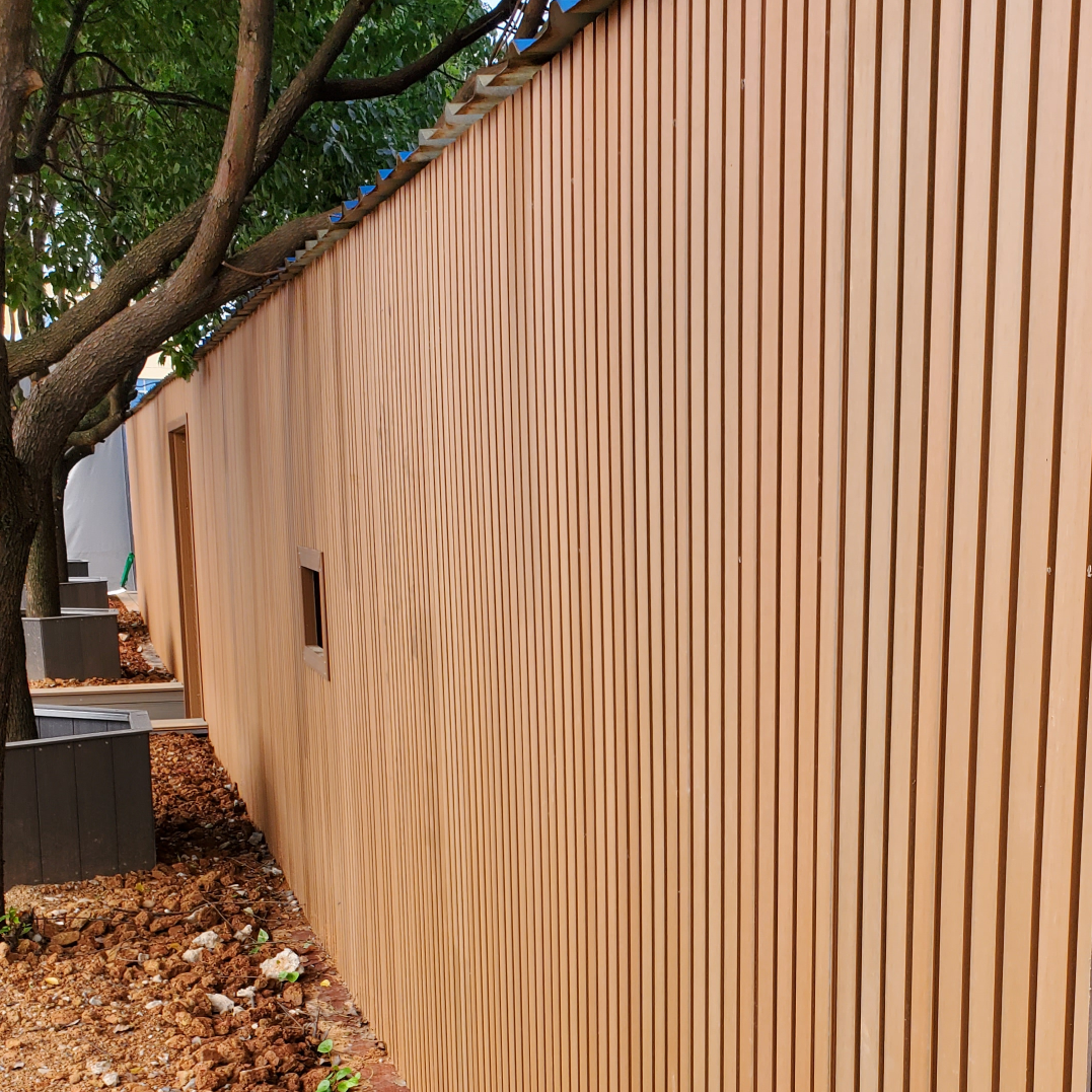 Easy Install Exterior WPC Wall Panel Anti UV Fireproof Outdoor WPC Wall Panel