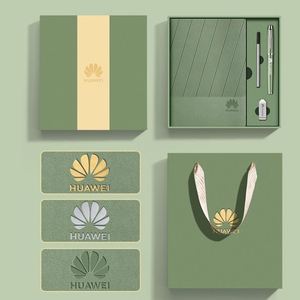 FX Custom A5 <b>Luxury</b> Refillable Stationery Notebook <b>Gift</b> Set USB Notebooks Business Leather Souvenir <b>Gift</b> <b>Box</b> Journal With Pen - Product Image 6