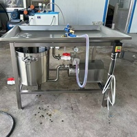 Marinade industrielle Injection d'eau salée Injecteur de saumure de boeuf Injecteur de cornichons boeuf Poulet Poisson Porc Viande Machine d'injection de décapage prix