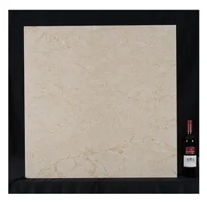 800*800 Marble Colour Body Porcelain Cream Marfil Ceramic Floor Full Polished Glazed Tiles For Living Room