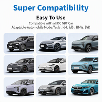 Adaptador CCS2 a GBT para Vehículos Eléctricos, CC 300A 1000V, Estándar Europeo Combo 2, Adaptador de Estación a Puerto GB/T Chino, Actualizable con Firmware OTA, Certificado CE