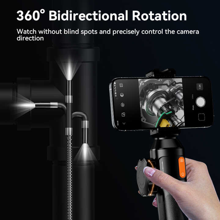 Customizable ST02 Mini Camera Industrial Borescope Endoscope H.265 Full ...