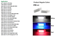 LED Ayak Aydınlatması 12V 1 Yıl Garantili VW Fox/Gol/Atlas/Bora/Caddy/Golf/Rabbit/Jetta/MK5/MK6//Yeni Beetle Kapı/Bagaj için