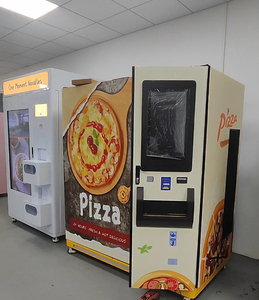 21.5 inch tùy chỉnh 24 giờ trên dòng trong nhà tự động nóng thức ăn nhanh đông lạnh Piza Máy bán hàng tự động - Product Image 2