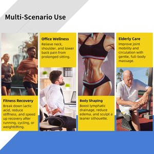 Pistola de masaje rodante de alta frecuencia recargable para el hogar, Bola de drenaje linfático de mano, masajeador muscular - Product Image 6