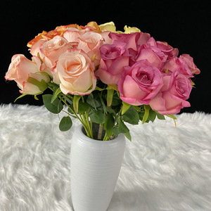 Rosas Artificiales Zixia Fairy de 240 mm, Flores Decorativas Realistas para Bodas y Decoración del Hogar - Product Image 1