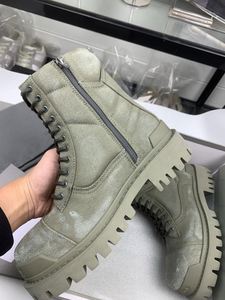 Botas de Hombre de Caña Alta, Nuevo Diseño, Estilo Clásico de Invierno, Suela Gruesa, con Cierre - Product Image 3