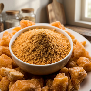 Poudre de Jaggery Pure, Édulcorant Naturel, Alternative au Sucre Brun pour la Cuisine et la Pâtisserie, Durée de Conservation de 12 Mois, Stockage au Sec et au Frais - Product Image 3