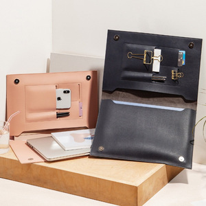 Étui de protection personnalisé pour tablette, étui universel en cuir PU pour tablette, sac de rangement multifonctionnel/housse intérieure. - Product Image 1