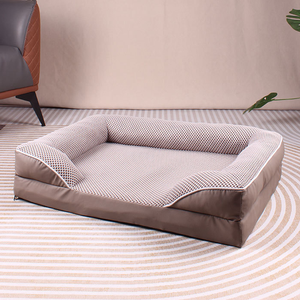 2026 Accessoires pour chiens en gros, Lits surélevés pour chiens et chats, de créateur, personnalisables, lavables, résistants aux morsures, grands, doux et luxueux, type canapé - Product Image 5