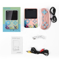 Console de jeu vidéo rétro portable G5 Mini TV Classic avec 500 jeux intégrés, écran de 3,0 pouces, lecteur de jeux