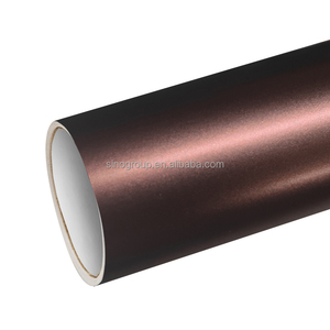 Vinilo PVC para Envoltura de Autos, Color Rojo Borgoña Electro Metálico Satinado, Protección UV, Anti-Rayones, Auto-Reparable, Precio de Fábrica Premium+ - Product Image 2
