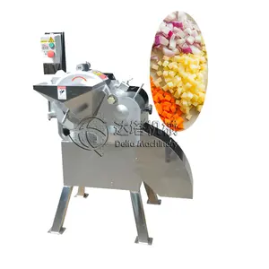 Cortador comercial industrial de frutas, cebola e vegetais, máquina de corte de frutas e batatas, cortador de vegetais