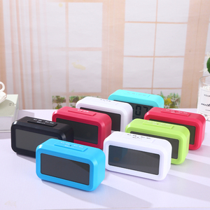 Màn hình LCD lớn báo động kỹ thuật số công nghệ cảm biến ánh sáng yếu mềm ánh sáng ban đêm dễ dàng để thiết lập và xem đồng hồ báo thức kỹ thuật số để nghiên cứu - Product Image 6