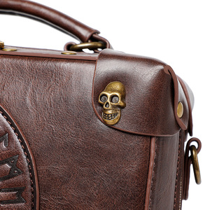 Sac à bandoulière en cuir PU gaufré style rétro nordique <span class=keywords><strong>Arbre</strong></span> de Vie Yggdrasil WJF29 pour femme, idéal pour cosplay, inspiré du monde médiéval viking - Product Image 6