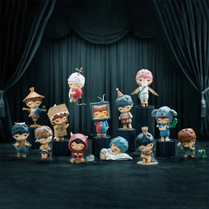 Venta Caliente POPMART Original Hirono Mime Series Figuras Caja Sorpresa Diseño de Cultura Pop Suministros para Oficina, Escritorio y Fiestas de Cumpleaños - Product Image 5